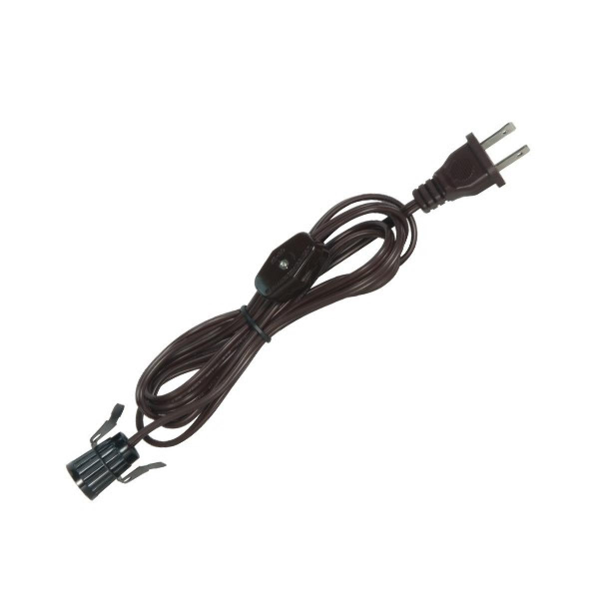 Satco - 80-1651 - Cord Set - Brown