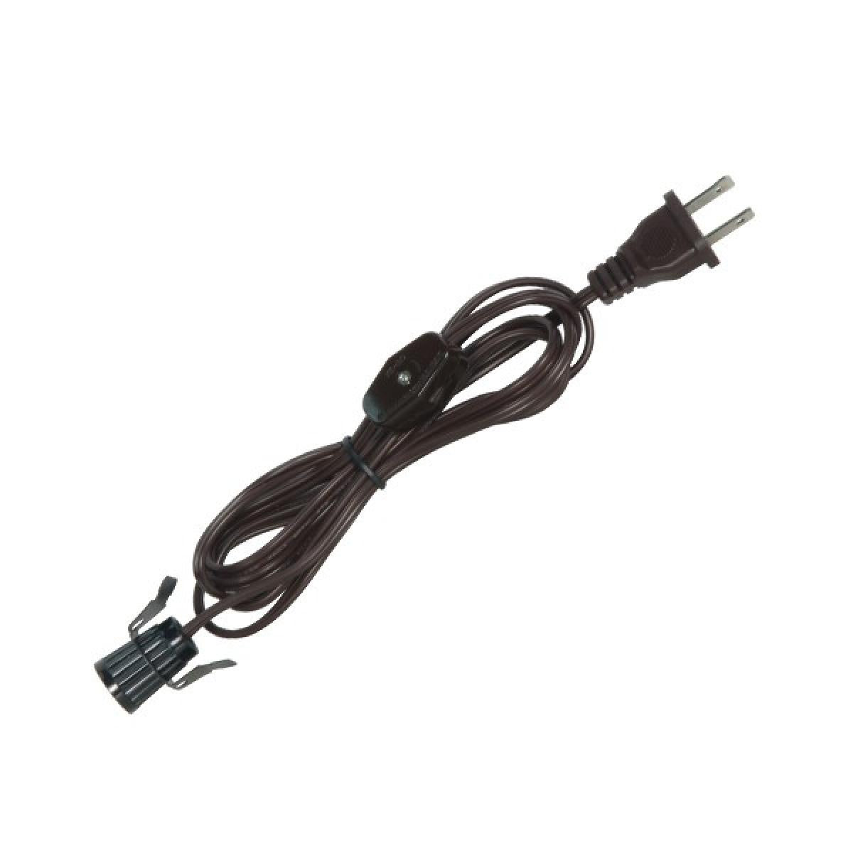 Satco - 80-1652 - Cord Set - Brown