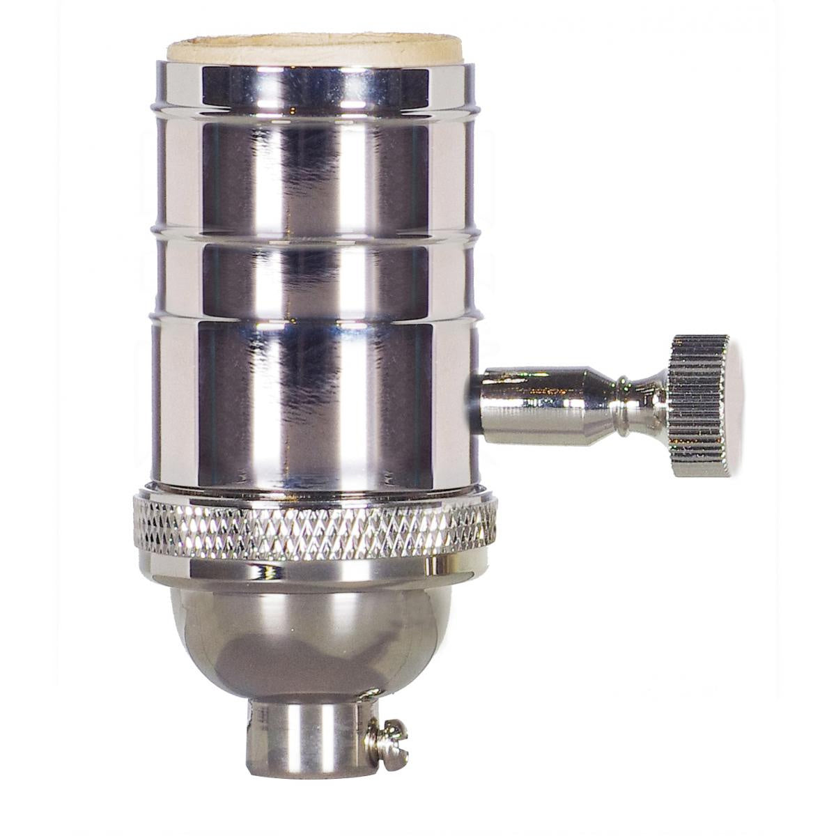 Socket in Polished Nickel