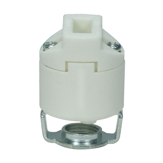 (4-Pack) Socket in White