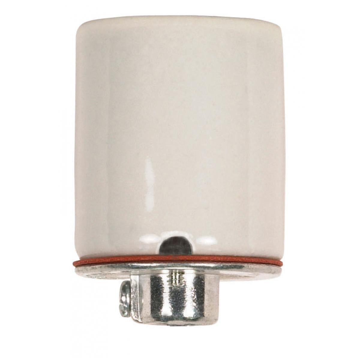 (4-Pack) Socket in Glazed White