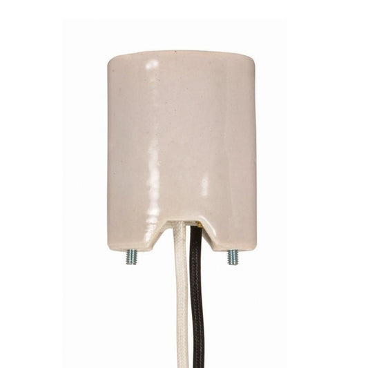 Satco - 80-2091 - Socket - Glazed Cream