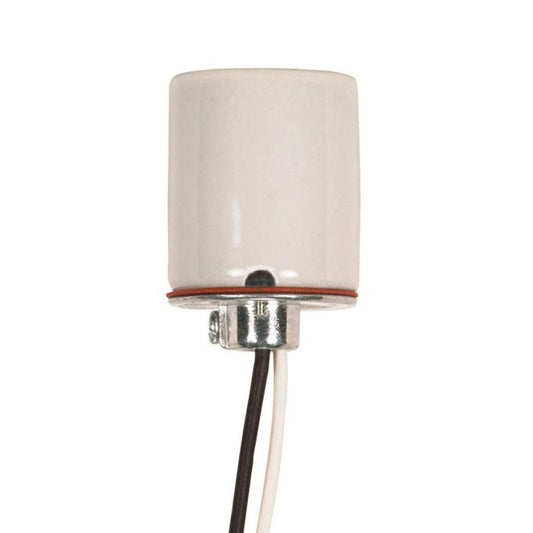 Satco - 80-2092 - Socket - Glazed White