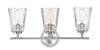 Westwood Three Light Bath Bar Vanity in Polished Nickel