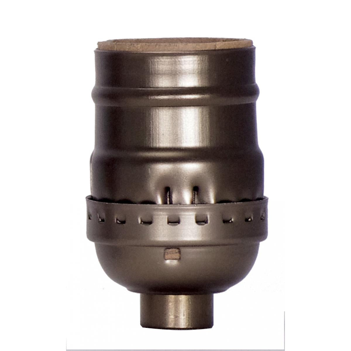 (4-Pack) Socket in Antique Brass