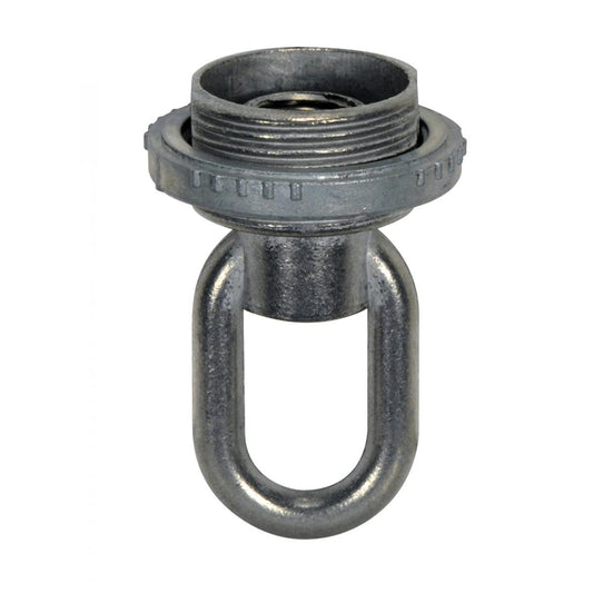 Satco - 80-2287 - 1/8 Ip Screw Collar Loop With Ring - Unfinished