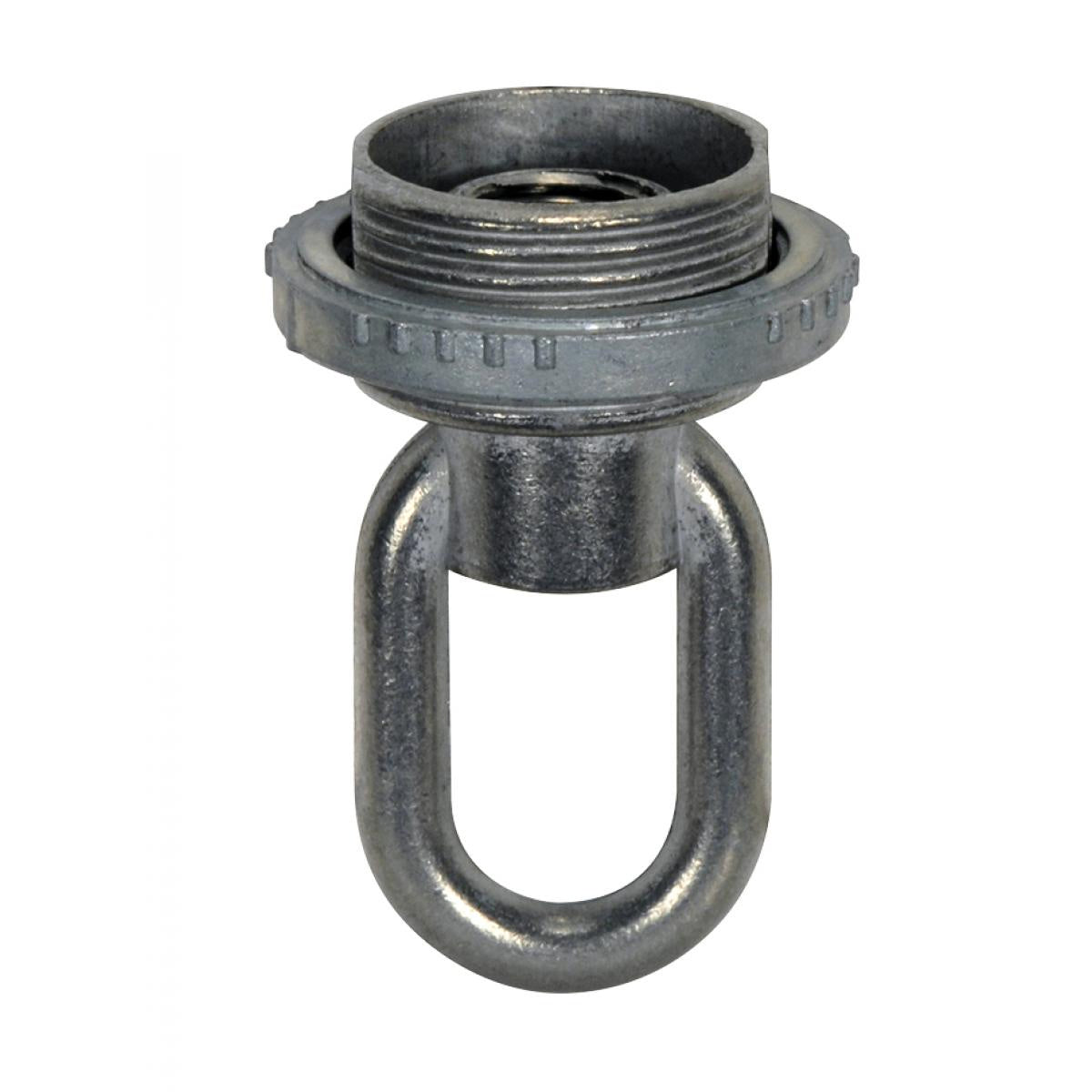 (4-Pack) 1/8 Ip Screw Collar Loop With Ring in Unfinished