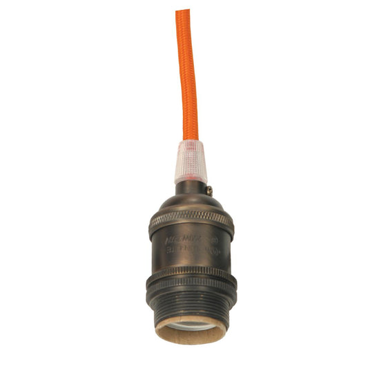 Lampholder in Dark Antique Brass