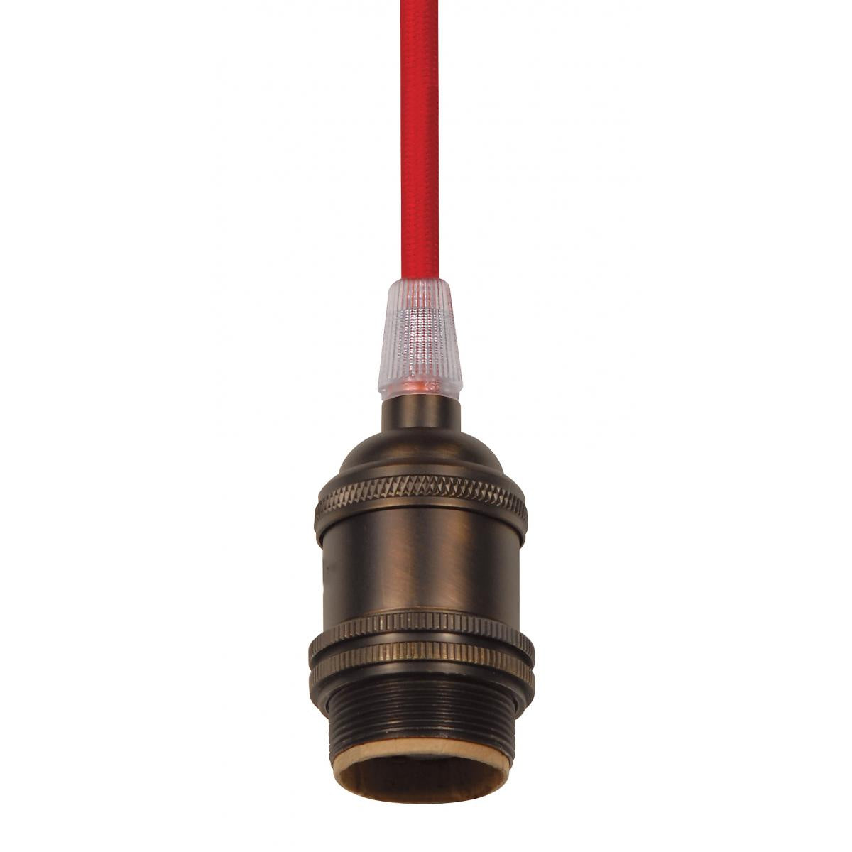Lampholder in Dark Antique Brass