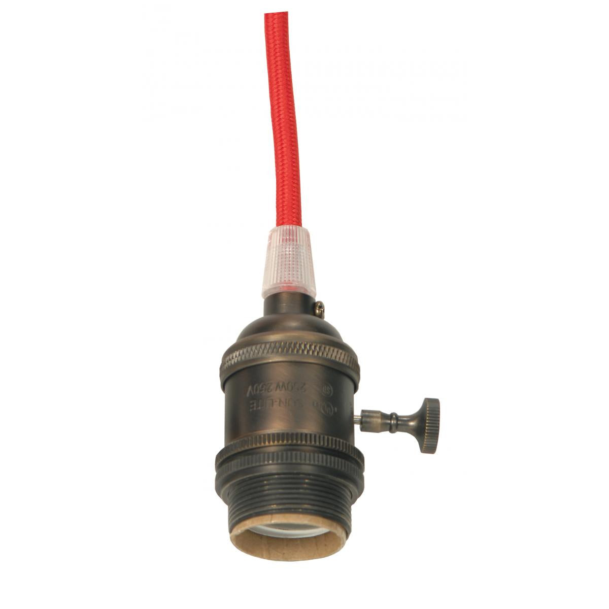 Lampholder in Dark Antique Brass