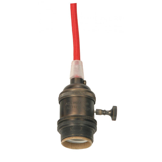 Lampholder in Dark Antique Brass