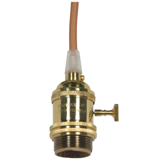 Lampholder in Polished Brass