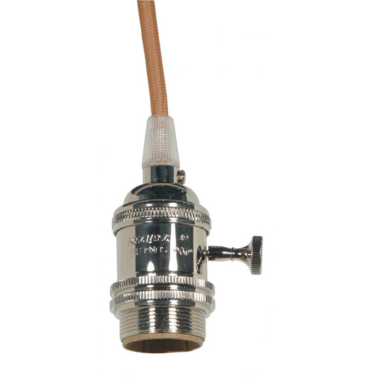 Lampholder in Polished Nickel