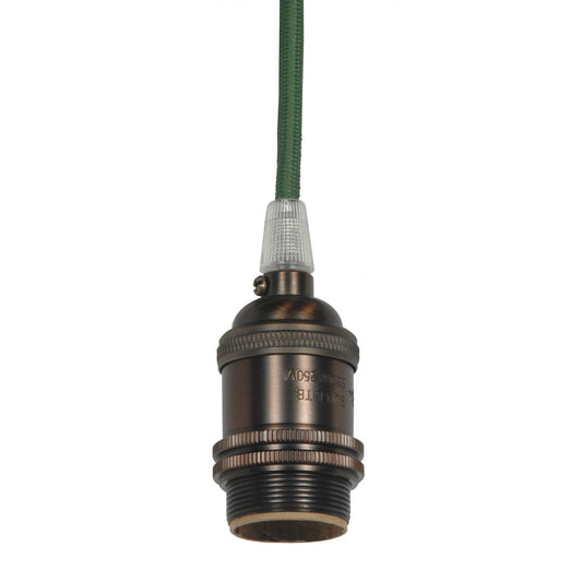 Lampholder in Dark Antique Brass