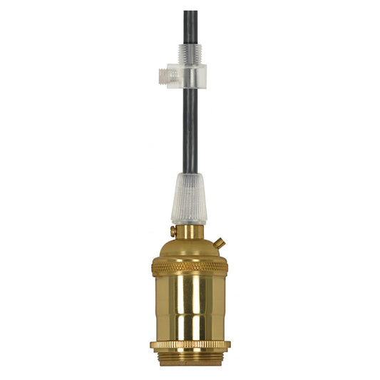 Satco - 80-2573 - Lampholder - Polished Brass