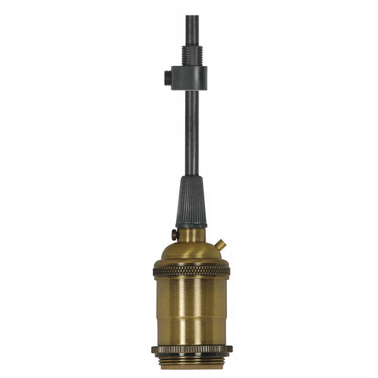 Lampholder in Antique Brass