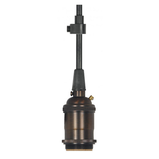 Lampholder in Dark Antique Brass
