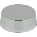 (4-Pack) 1" Plain Knob in Polished Chrome