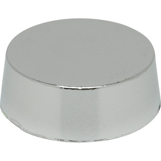 (4-Pack) 1" Plain Knob in Polished Chrome