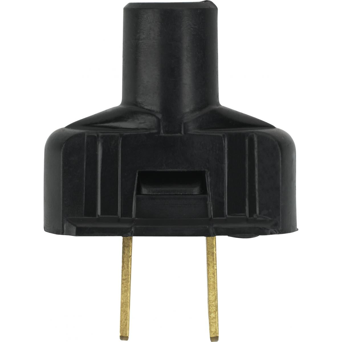 (4-Pack) Plug With Terminal Screws in Black