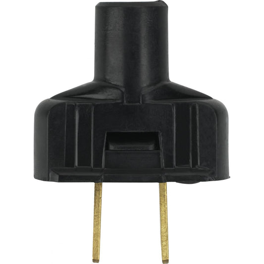 (4-Pack) Plug With Terminal Screws in Black