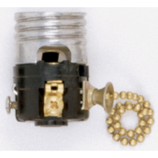 (4-Pack) Pull Chain Interior Mechanism With Screw Terminals