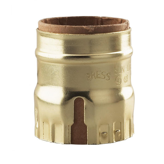 (4-Pack) Shell With Paper Liner in Brite Gilt