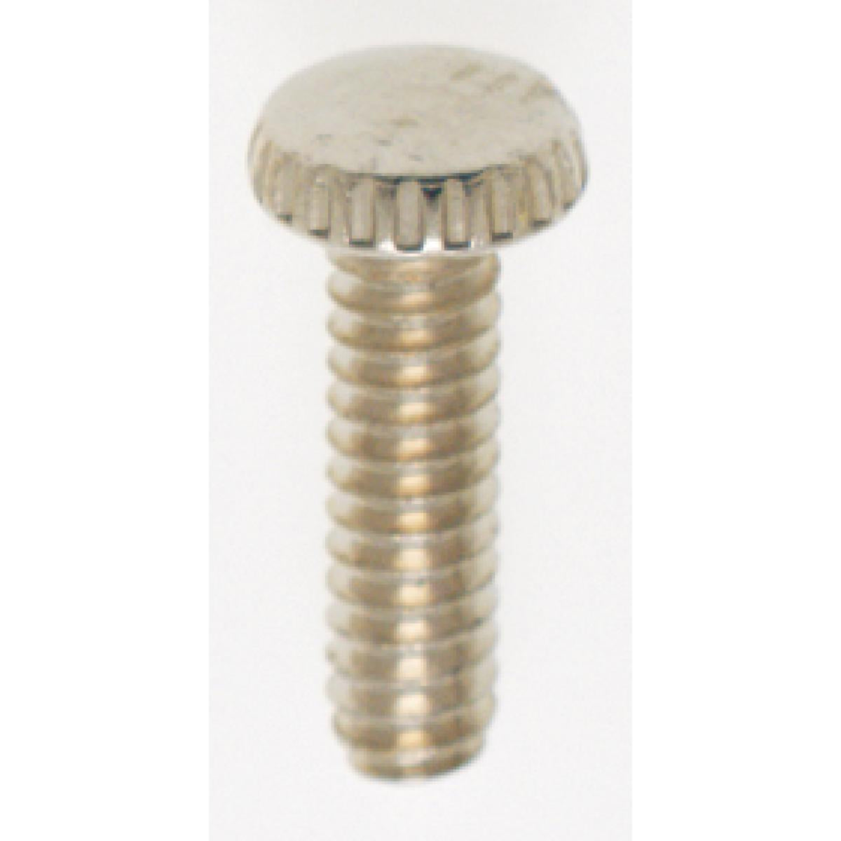 Satco - 90-1156 - Head Thumb Screw - Nickel Plated