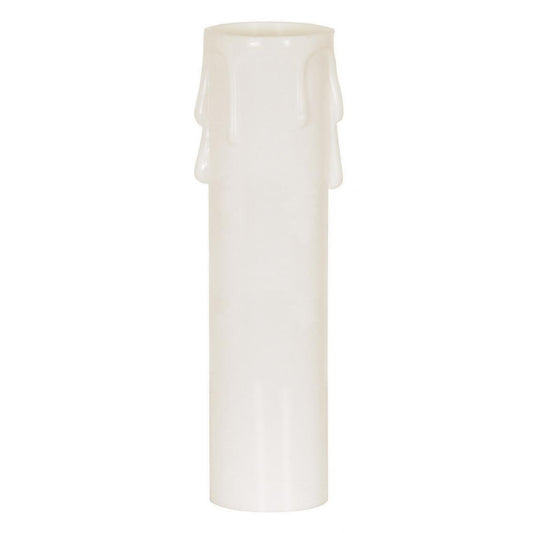 (4-Pack) Candle Cover in White