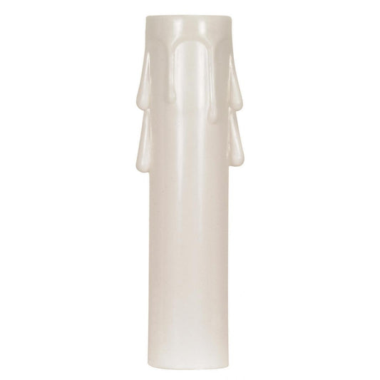 (4-Pack) Candle Cover in White