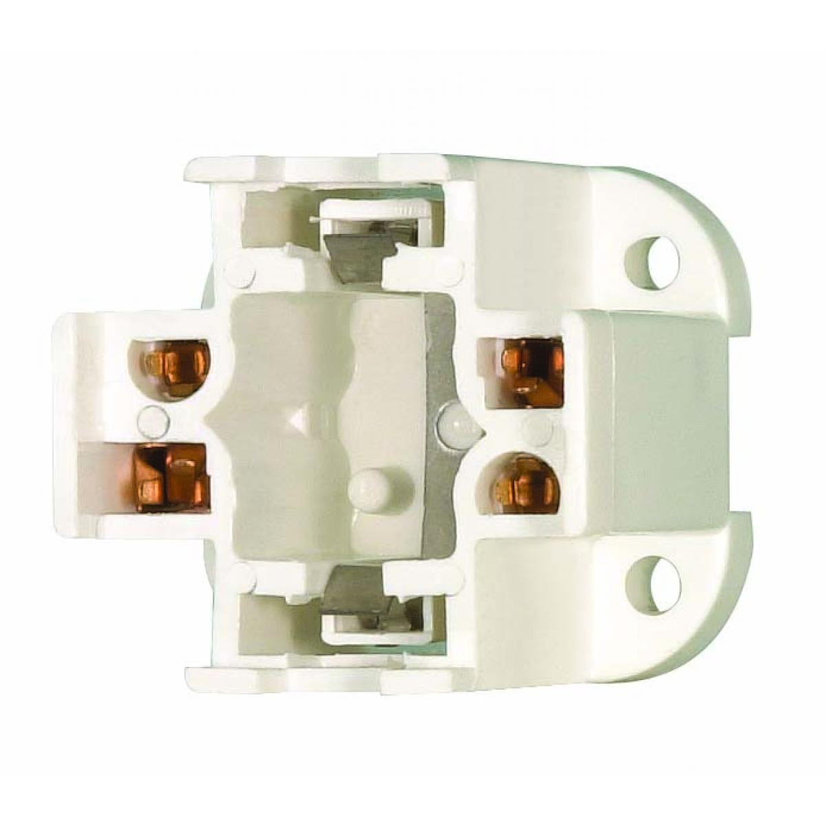 Satco - 90-1551 - Socket - Aluminum / Frost