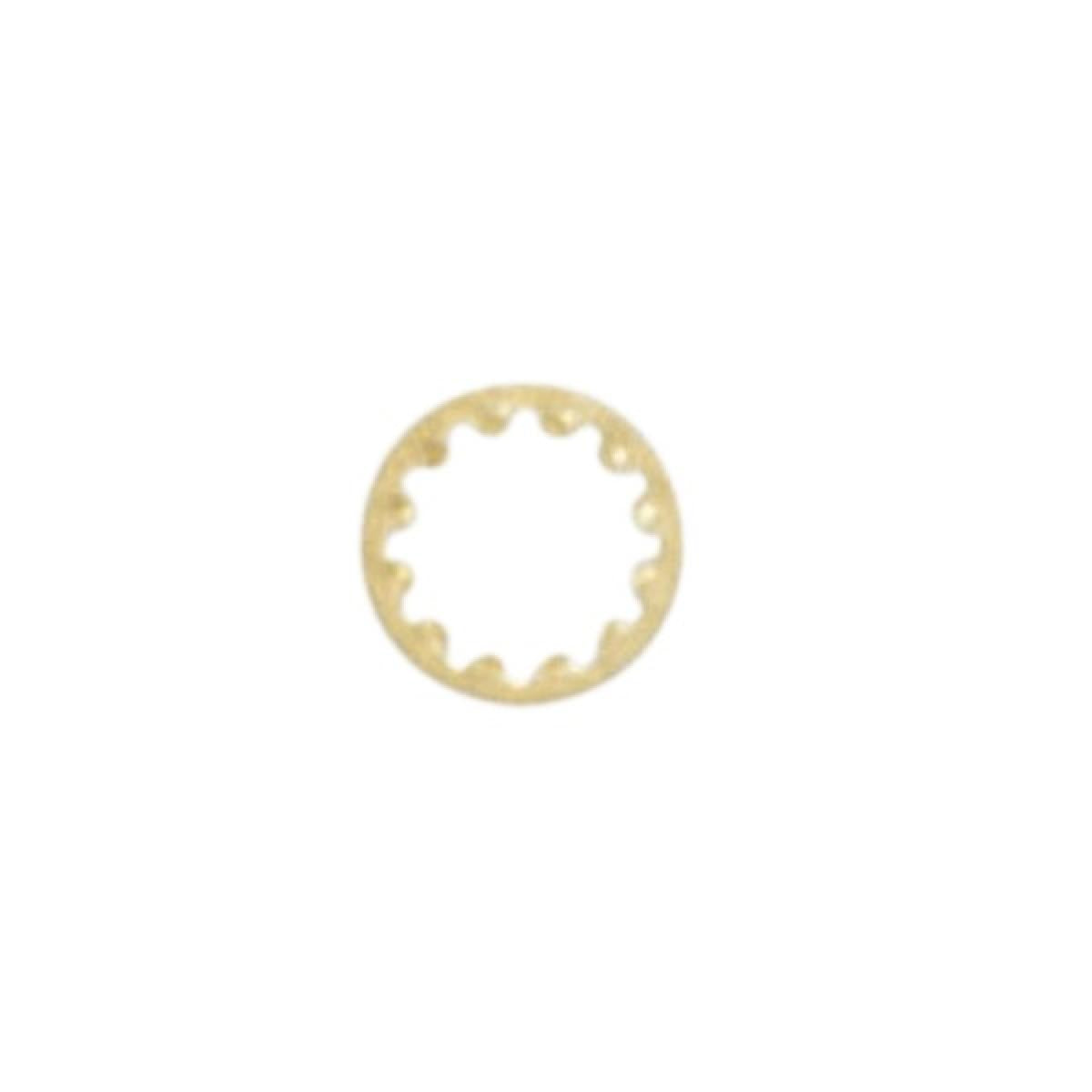 (4-Pack) Toothwasher in Brass Plated