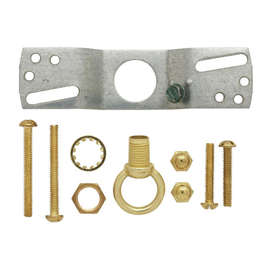 (4-Pack) 1" Loop Parts Bag in Brass
