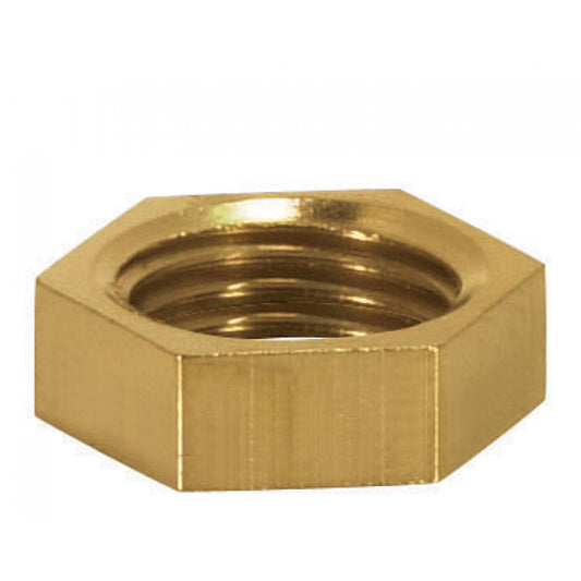 (4-Pack) Hexagon Locknut in Unfinished