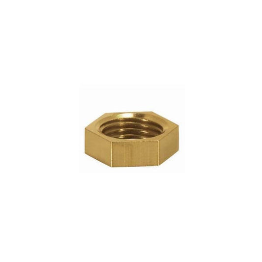 (4-Pack) Hexagon Locknut in Unfinished