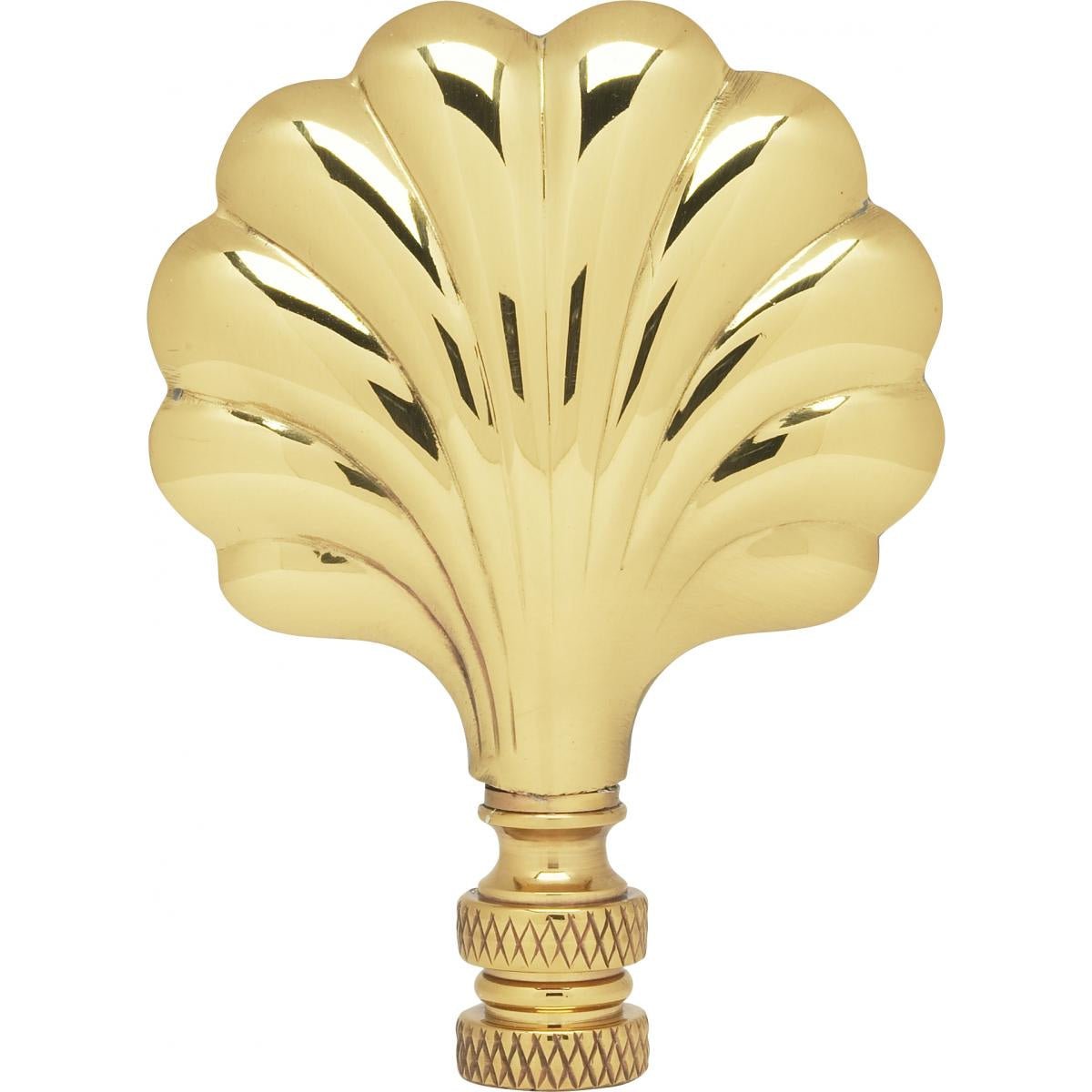 Finial in Polished Brass