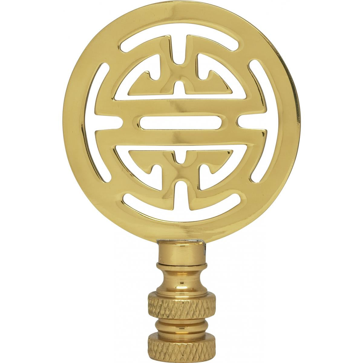 Finial in Polished Brass