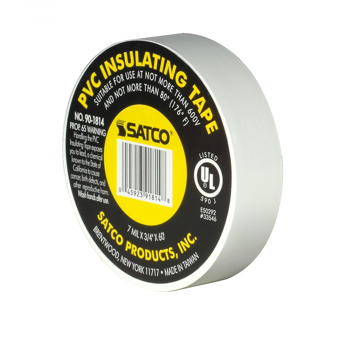 (4-Pack) Electrical Tape in White