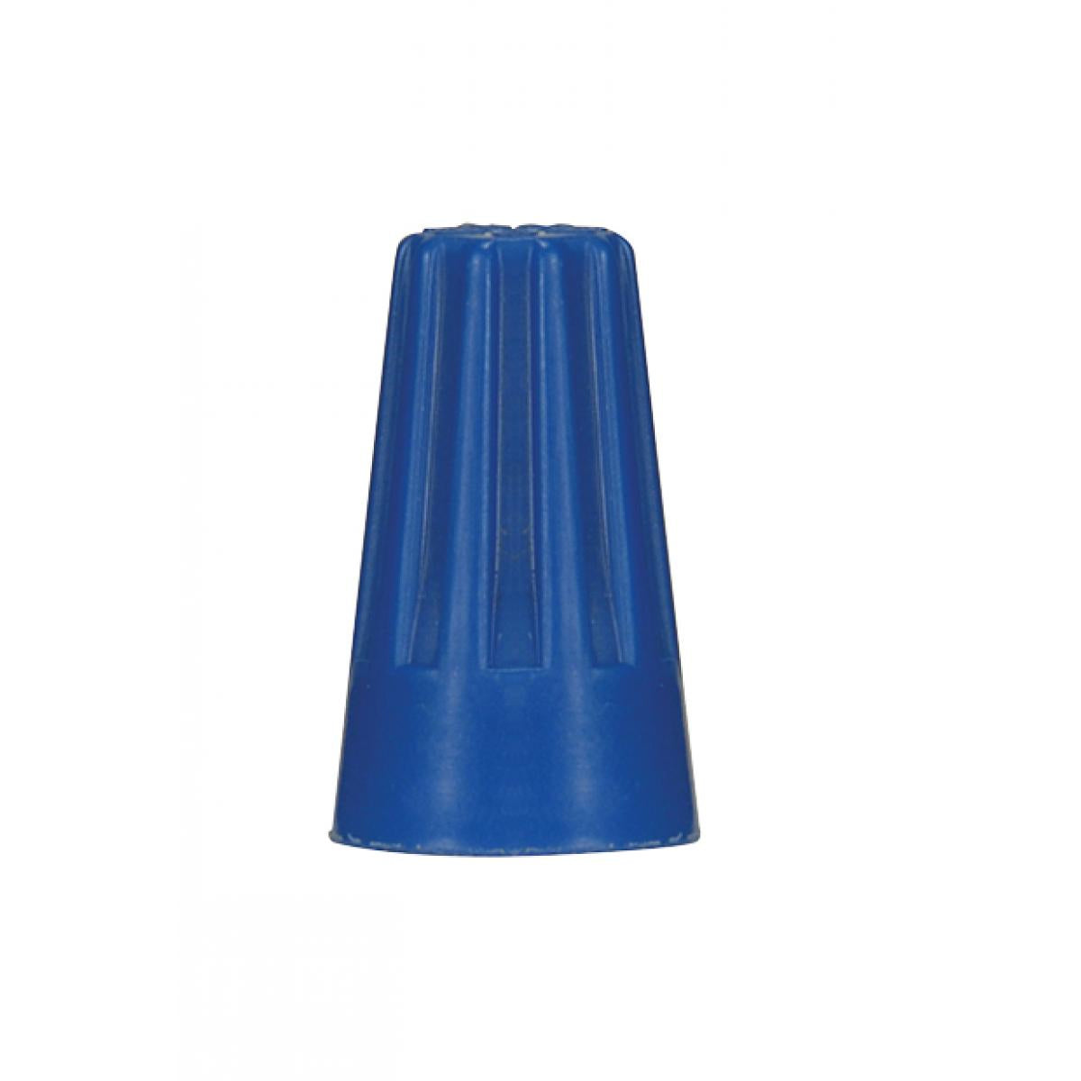 (4-Pack) Wire Connector With Spring Inserts in Blue