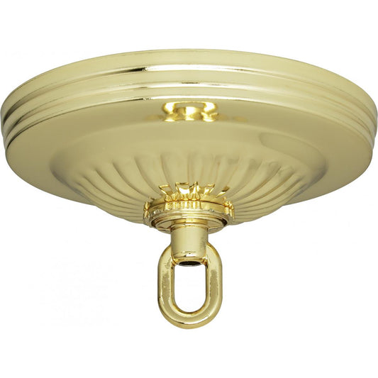 Satco - 90-192 - Canopy Kit - Brass