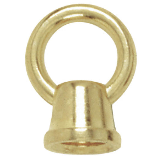 (4-Pack) Female Loops in Brass Plated