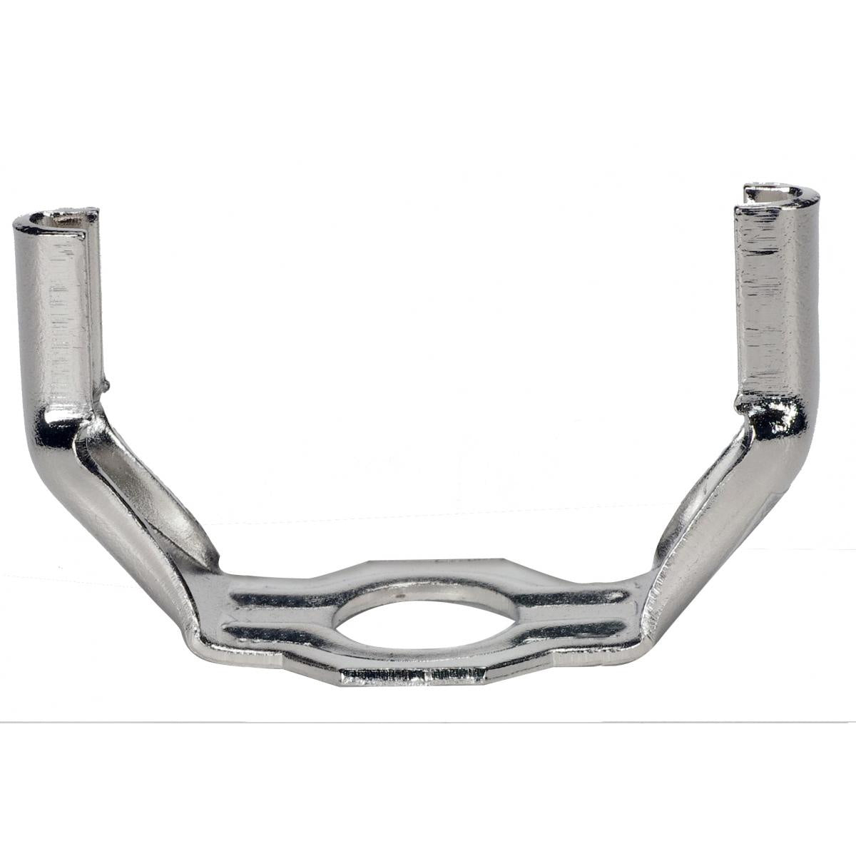 (4-Pack) Heavy Duty Saddle in Nickel Plated