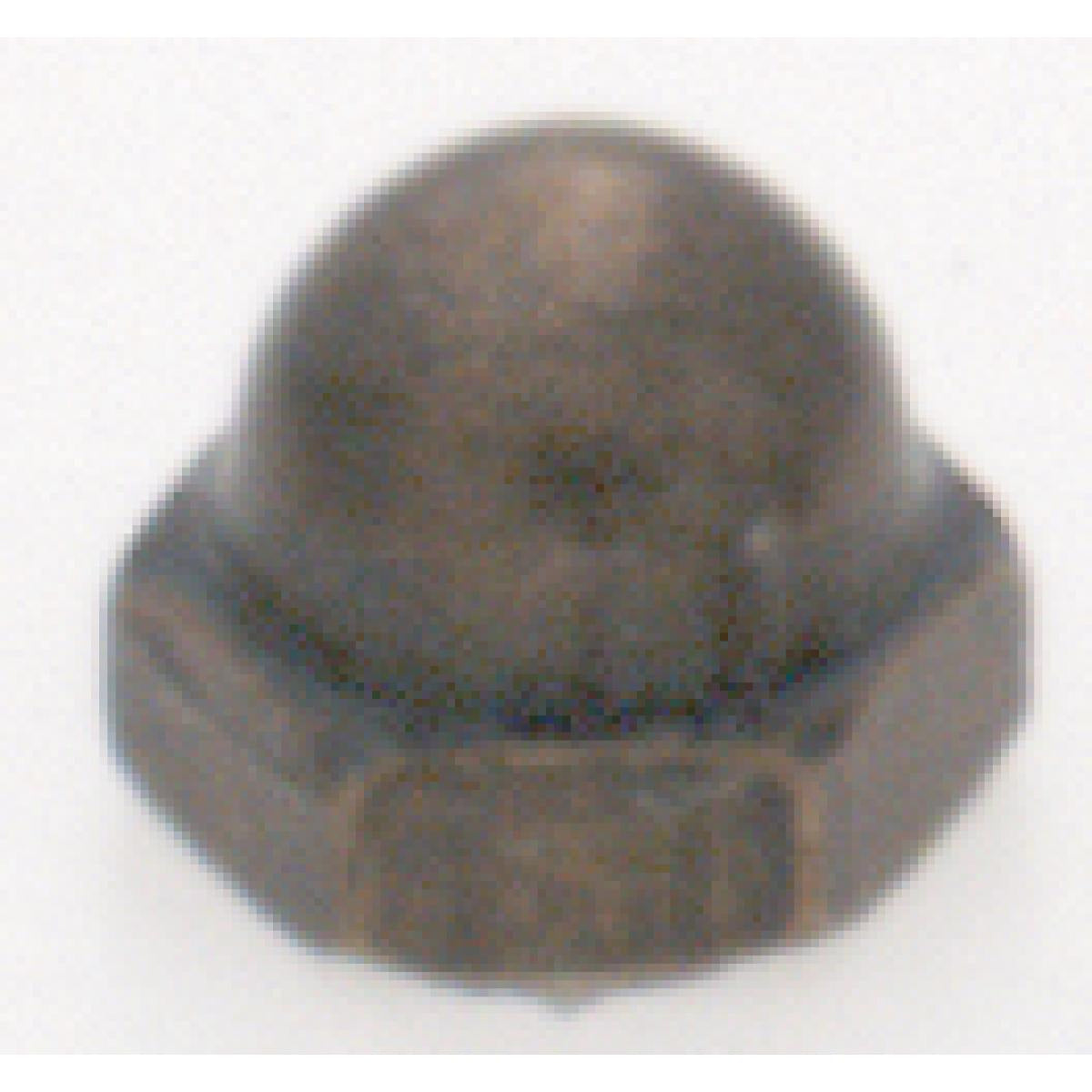 (4-Pack) Cap Nut in Antique Brass