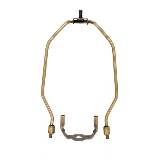 (4-Pack) Heavy Duty Harp in Antique Brass