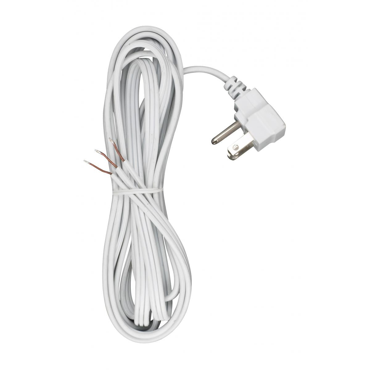 10'Cord Set in White