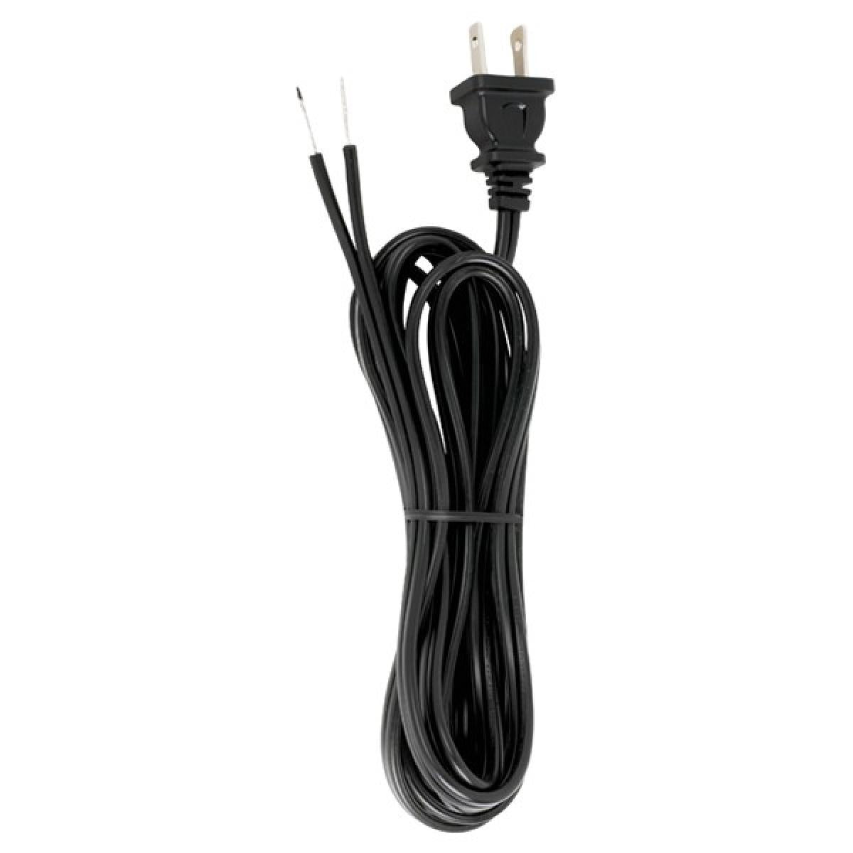 10'Cord Set in Black