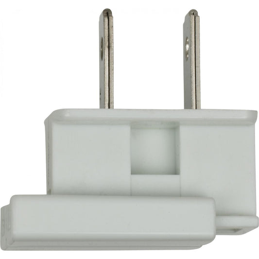 (4-Pack) Slide Plug in White