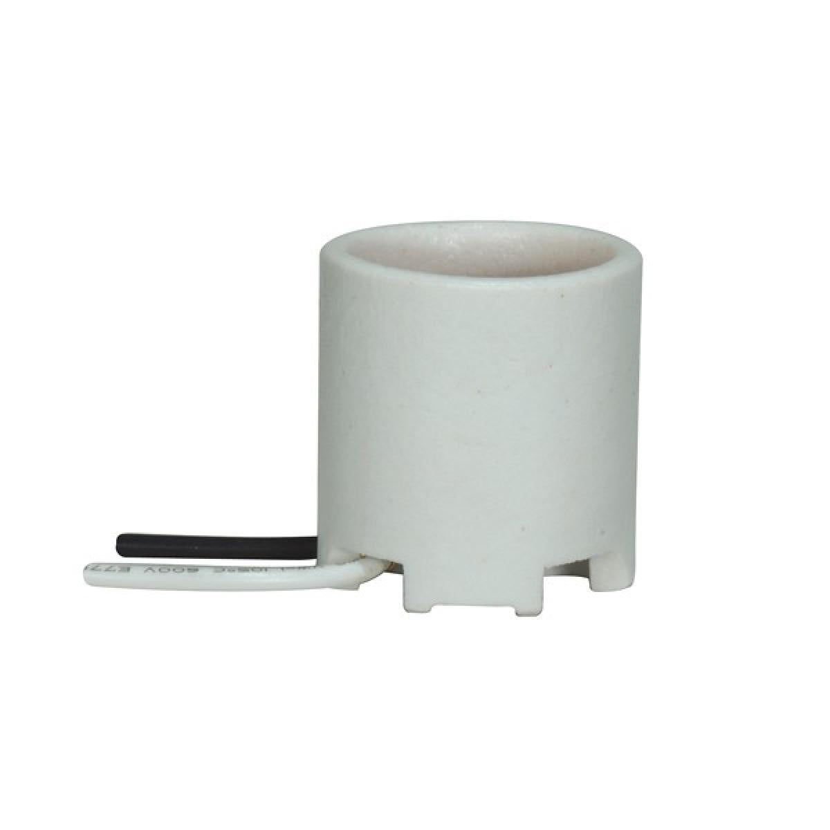 (4-Pack) Socket in Glazed White
