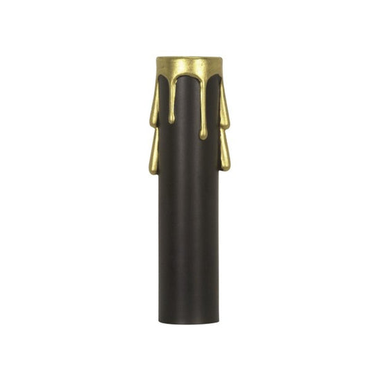 (4-Pack) Candle Cover in Black