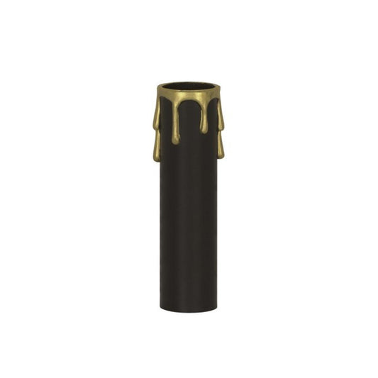 (4-Pack) Candle Cover in Black